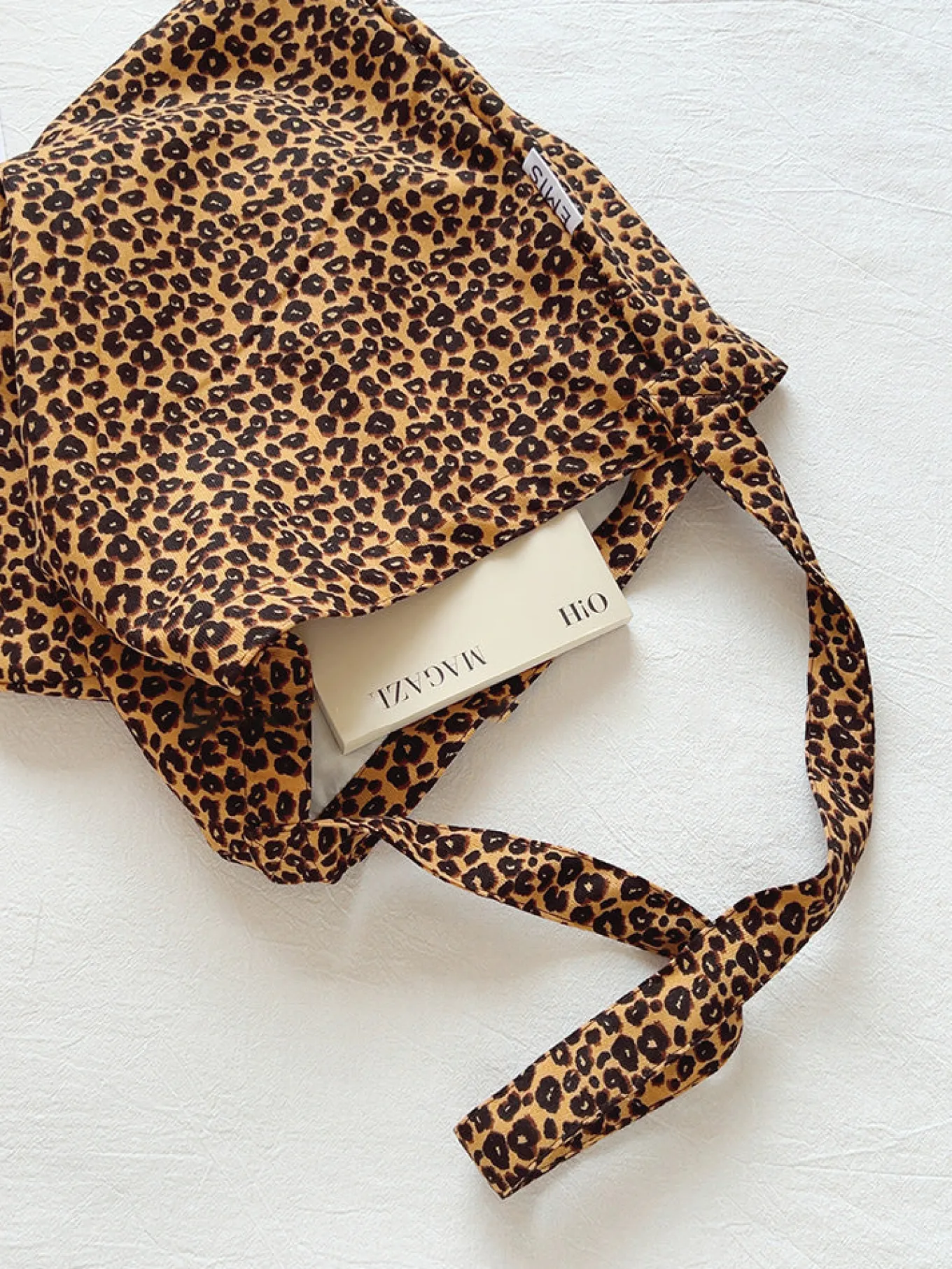 Elena Handbags Leopard Print Canvas Fashion Shoulder Bag