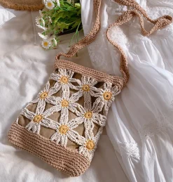 Elena Handbags Mini Daisy Purse
