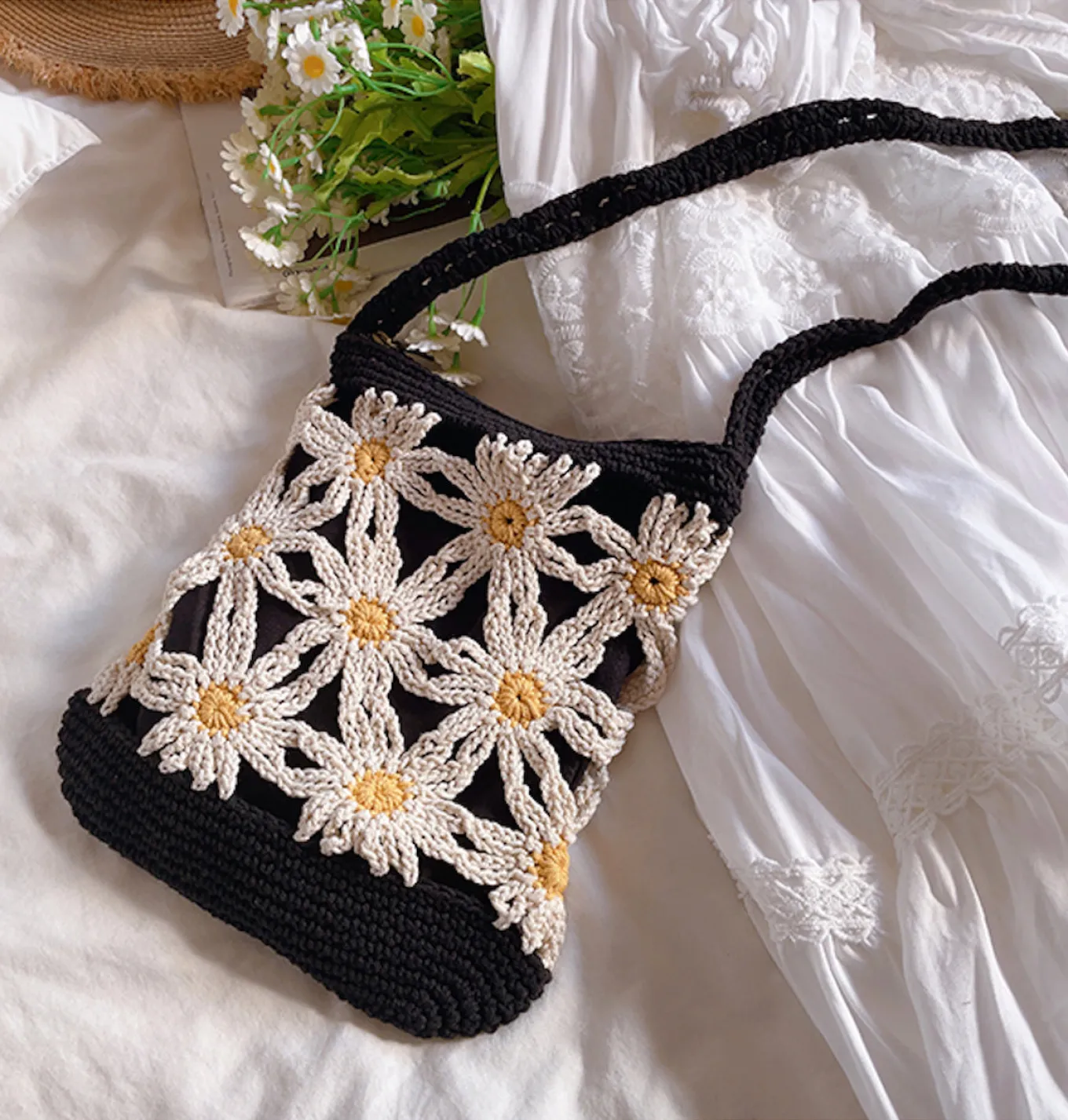 Elena Handbags Mini Daisy Purse