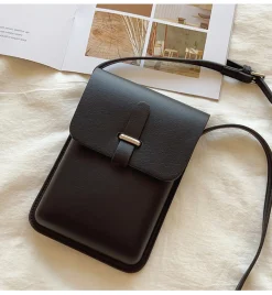 Elena Handbags Mini Leather Camera Sling Bag