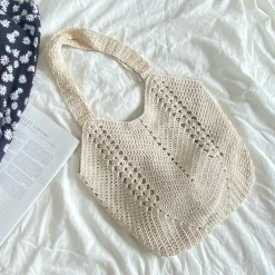Elena Handbags Minimalistic Crochet Handbag