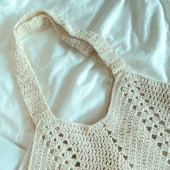 Elena Handbags Minimalistic Crochet Handbag