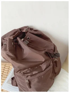 Elena Handbags Nylon Fashion Backpack