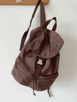 Elena Handbags Nylon Fashion Backpack