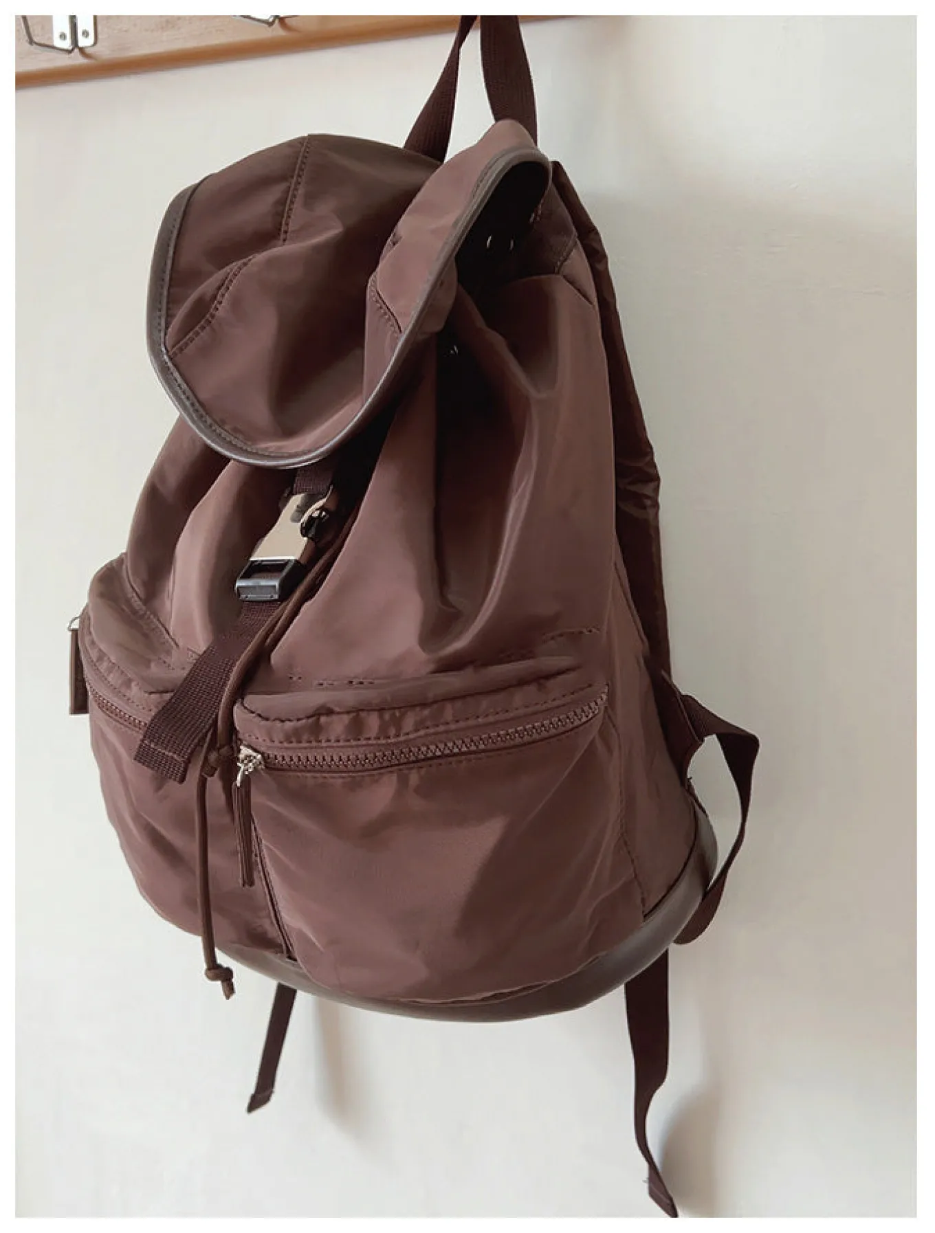 Elena Handbags Nylon Fashion Backpack