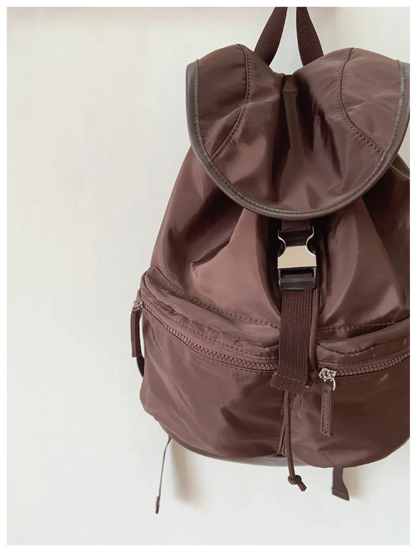 Elena Handbags Nylon Fashion Backpack