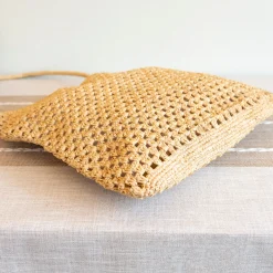 Elena Handbags Raffia Summer Beach Shoulder Bag