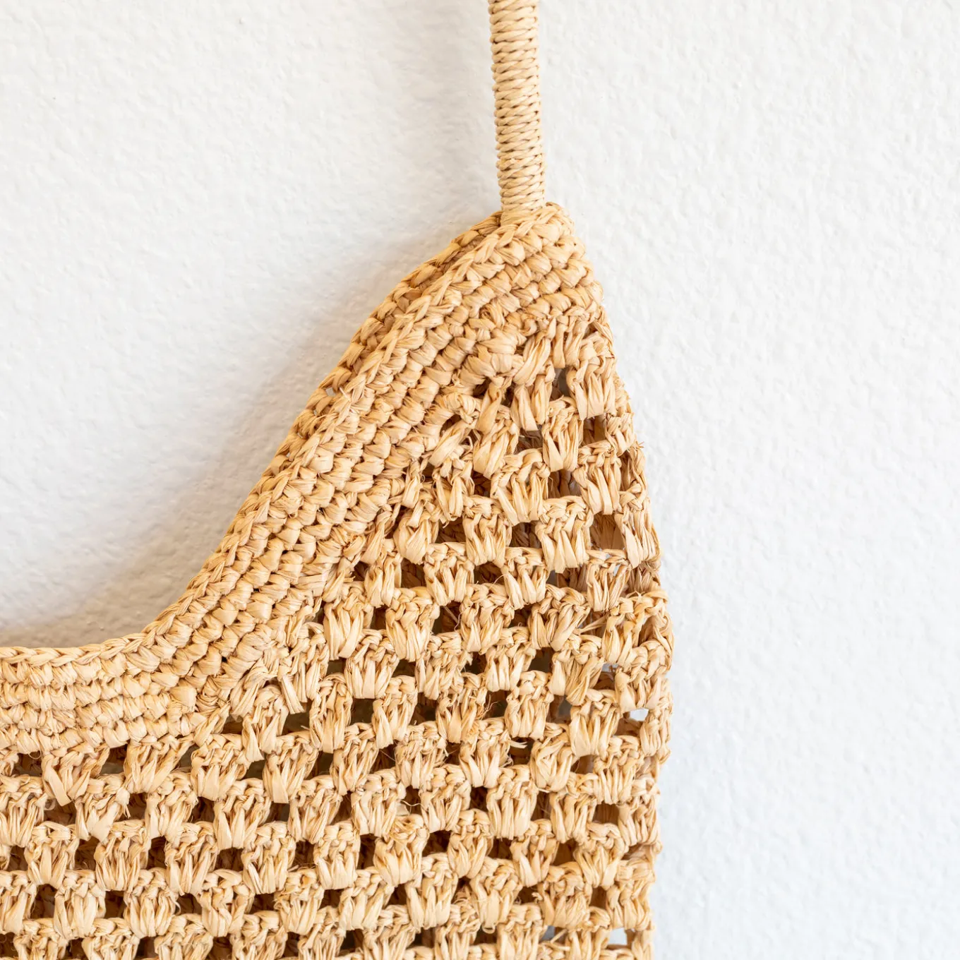 Elena Handbags Raffia Summer Beach Shoulder Bag