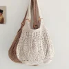Elena Handbags Retro Artsy Twist Cotton Knitted Bag