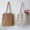 Elena Handbags Retro Artsy Cotton Knitted Bag