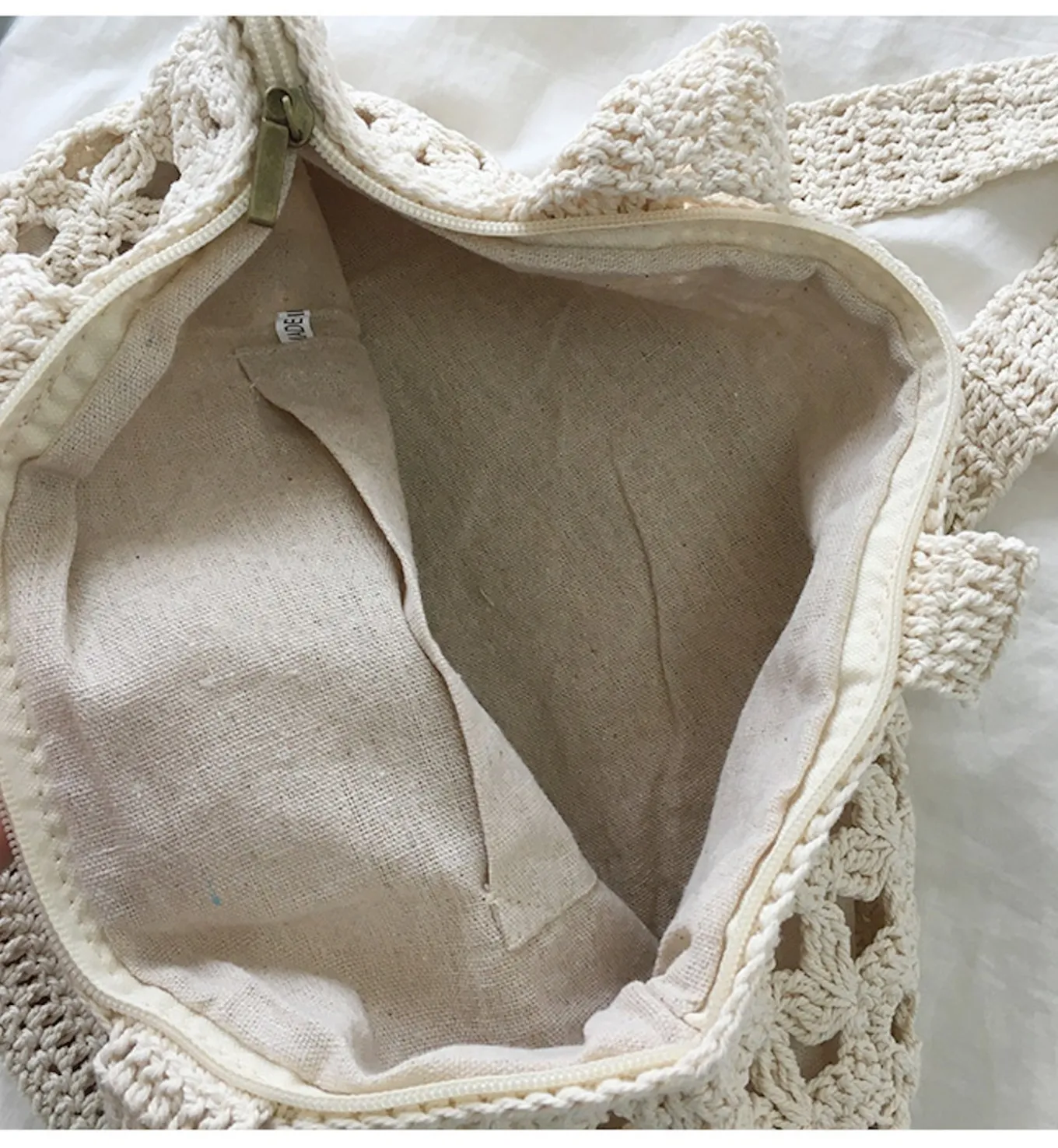 Elena Handbags Retro Artsy Knitted Shoulder Women's Woven Bag