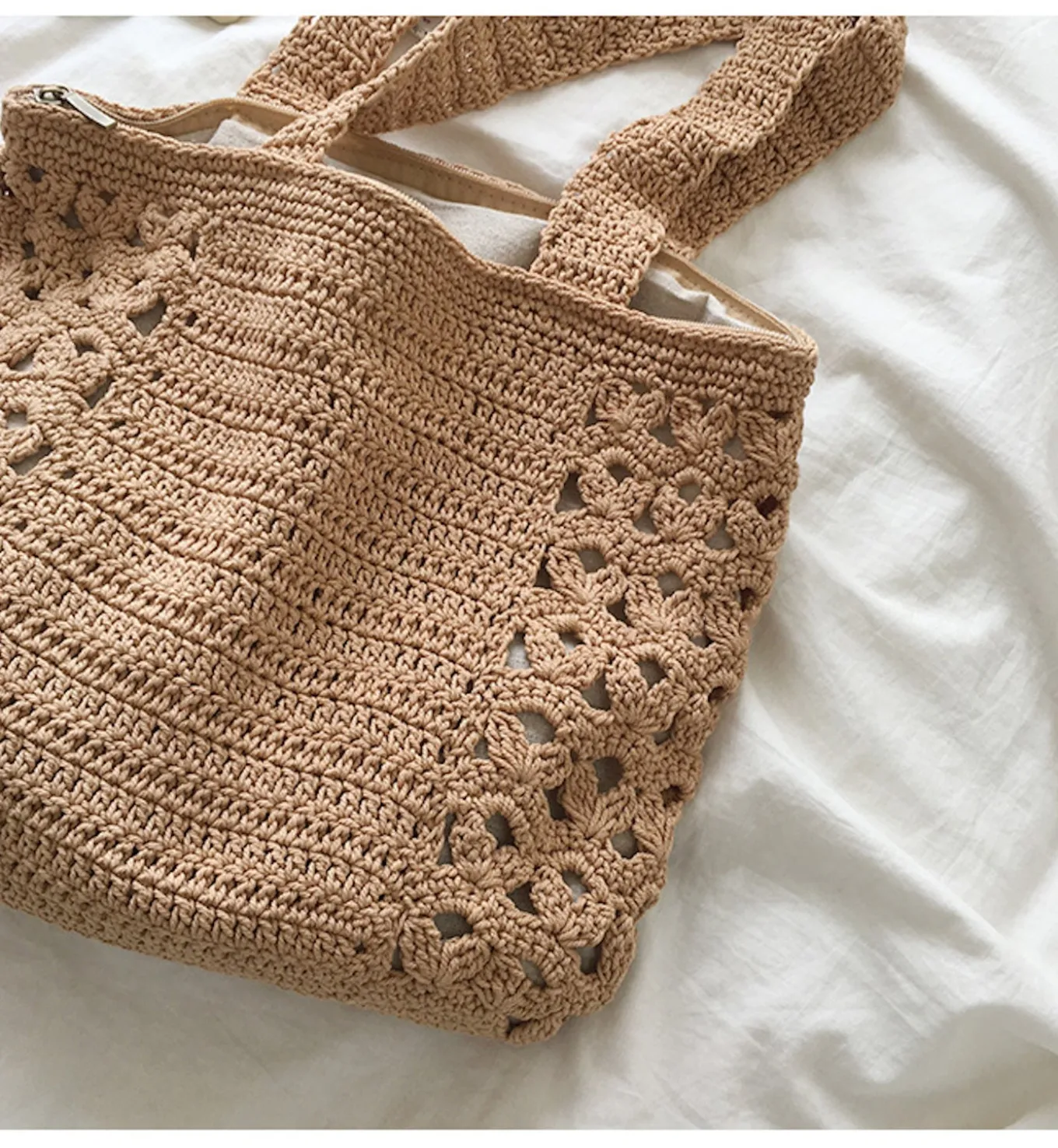 Elena Handbags Retro Artsy Knitted Shoulder Women's Woven Bag