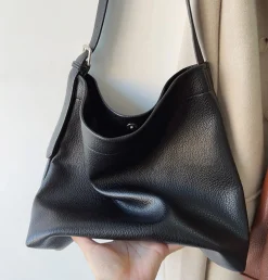 Elena Handbags Retro Bucket Leather Bag