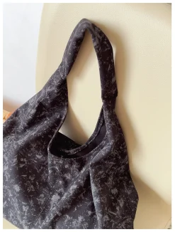 Elena Handbags Retro Cotton Shoulder Bag