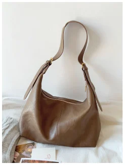 Elena Handbags Retro Hobo Shoulder Bag Everyday Work Bag