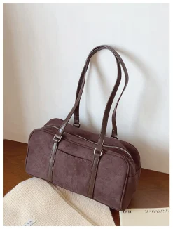 Elena Handbags Retro Hobo Shoulder Bag Everyday Work Bag