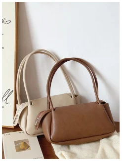 Elena Handbags Retro Hobo Shoulder Bag Everyday Work Bag
