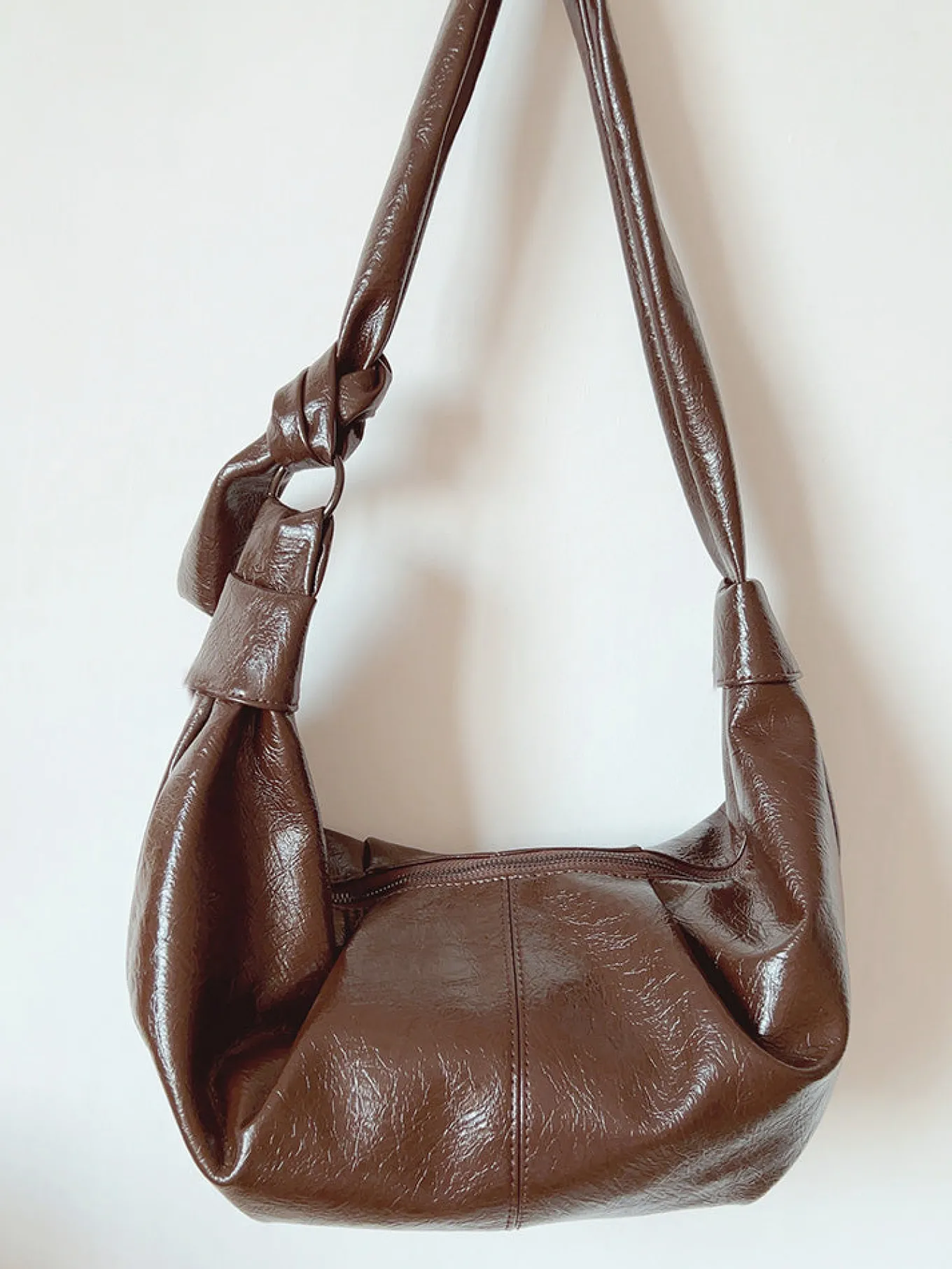 Elena Handbags Retro Hobo Shoulder Bag