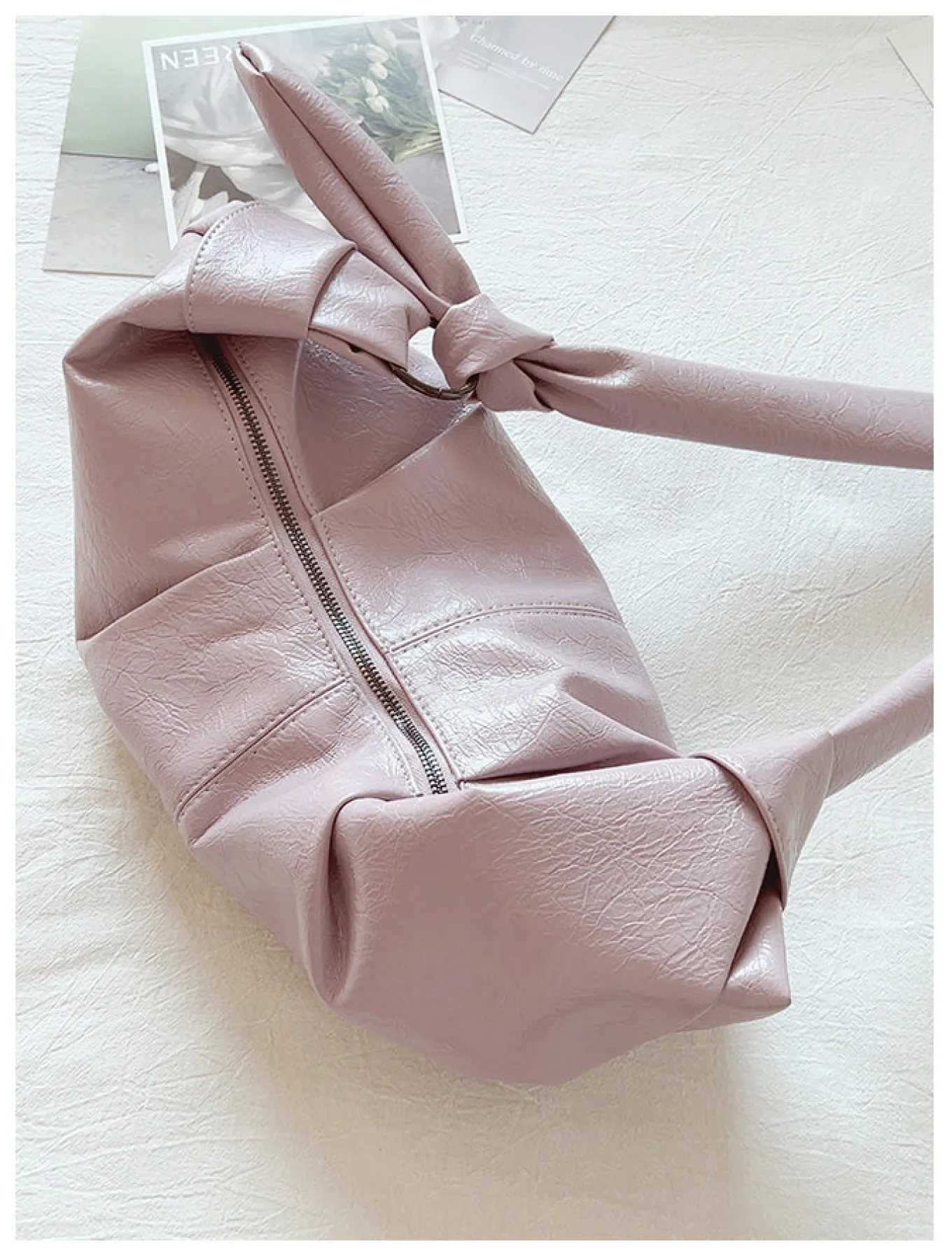 Elena Handbags Retro Hobo Shoulder Bag