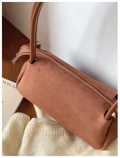 Elena Handbags Retro Hobo Shoulder Bag Everyday Work Bag