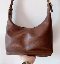 Elena Handbags Retro Hobo Shoulder Bag Everyday Work Bag