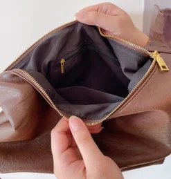 Elena Handbags Retro Hobo Shoulder Bag Everyday Work Bag