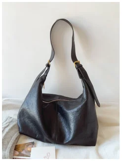 Elena Handbags Retro Hobo Shoulder Bag Everyday Work Bag