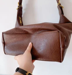 Elena Handbags Retro Hobo Shoulder Bag Everyday Work Bag