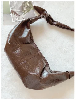 Elena Handbags Retro Hobo Shoulder Bag