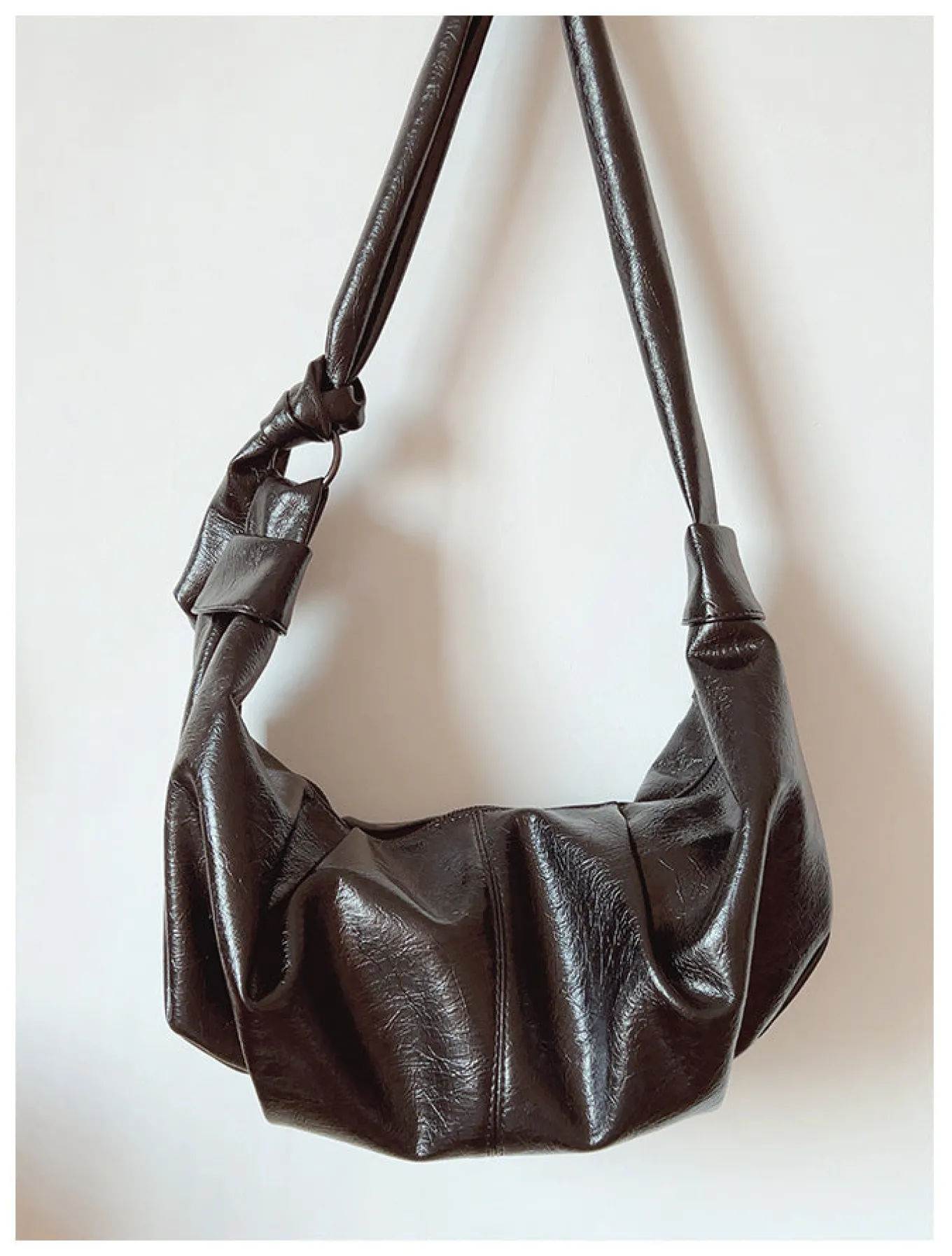 Elena Handbags Retro Hobo Shoulder Bag