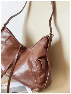 Elena Handbags Retro Hobo Shoulder Bag Everyday Work Bag