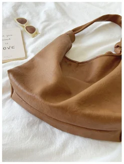 Elena Handbags Retro Hobo Shoulder Bag Everyday Work Bag