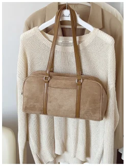 Elena Handbags Retro Hobo Shoulder Bag Everyday Work Bag