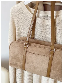 Elena Handbags Retro Hobo Shoulder Bag Everyday Work Bag