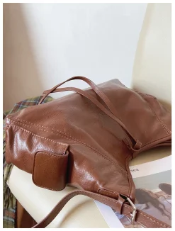 Elena Handbags Retro Hobo Shoulder Bag Everyday Work Bag
