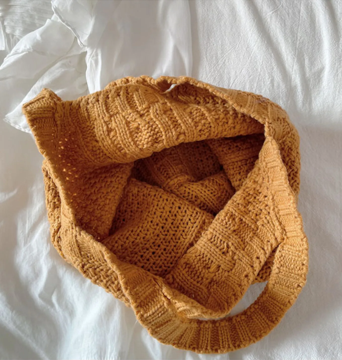 Elena Handbags Retro Knit Tote Bag