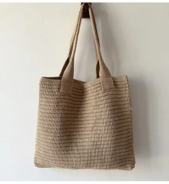 Elena Handbags Retro Knitted Shoulder Bag