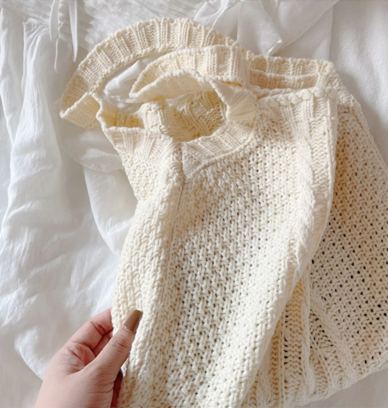 Elena Handbags Retro Knit Tote Bag