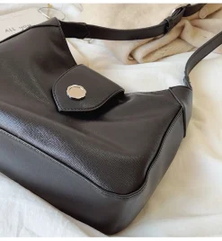 Elena Handbags Retro Leather Messenger Tote Bag