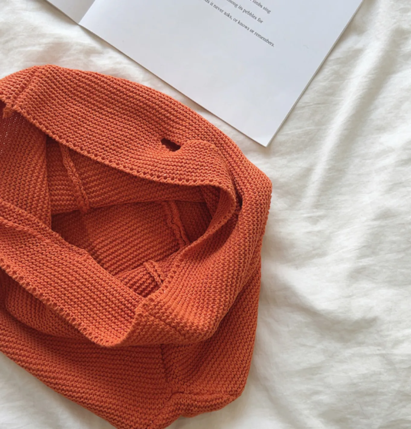 Elena Handbags Retro Style Knit Handbag