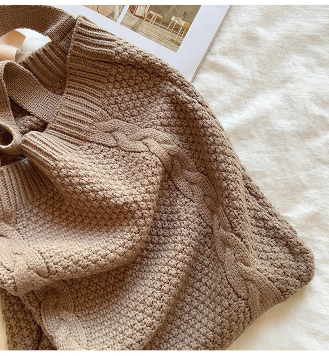 Elena Handbags Retro Twist Knit Shoulder Bag