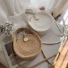 Elena Handbags Round Knit Shoulder Bag