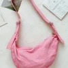 Elena Handbags Round Nylon Fashion Shoulder Bag