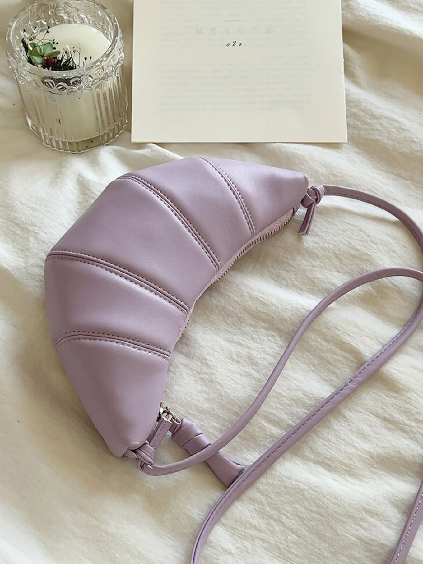 Elena Handbags Small Croissant Bag