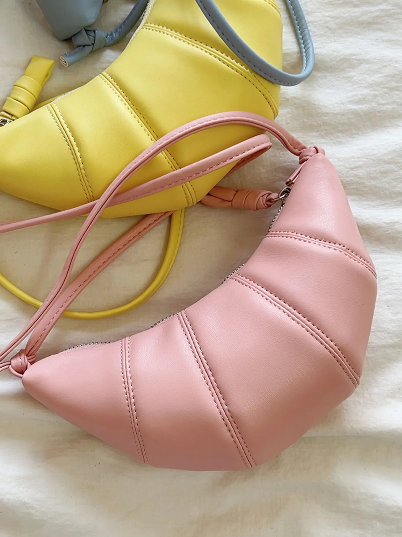 Elena Handbags Small Croissant Bag