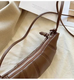 Elena Handbags Small Croissant Bag