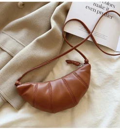 Elena Handbags Small Croissant Bag