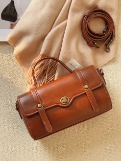 Elena Handbags Small Modern Crossbody Messenger Bag