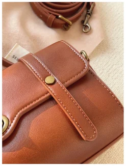 Elena Handbags Small Modern Crossbody Messenger Bag