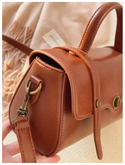 Elena Handbags Small Modern Crossbody Messenger Bag